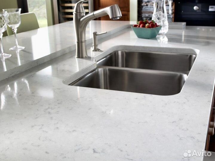 Круглая столешница, столешница гранит