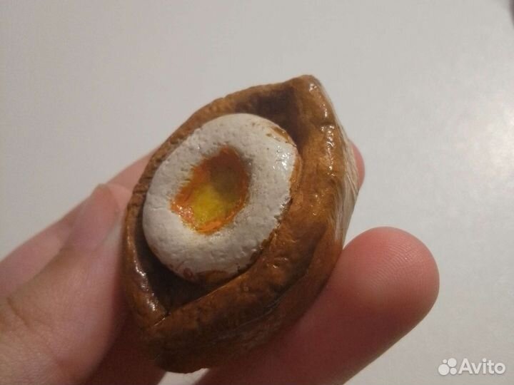 Фигурка из солёного теста хачапури)