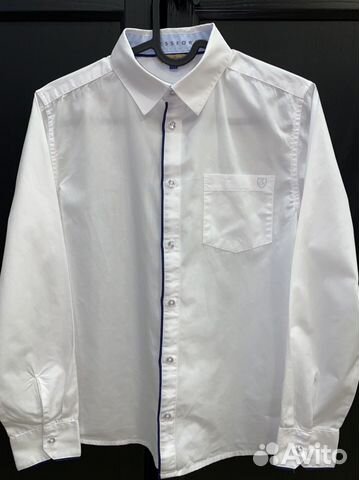 Рубашка белая 158