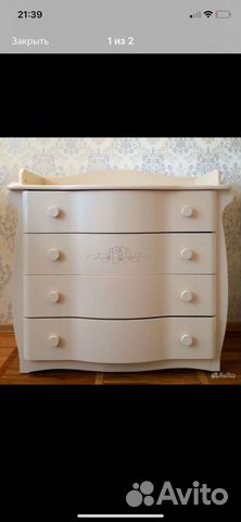 Комод детский с пеленальным столиком