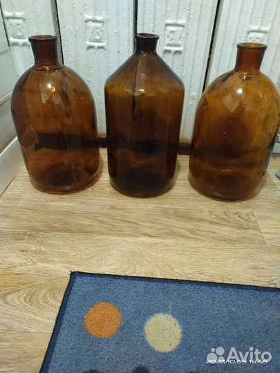 Бутыль стеклянная СССР 5 литров