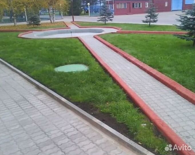 Камни бордюрные огородные