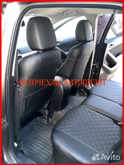 Чехлы Автопилот Mazda CX-5 2 из экокожи чёрные