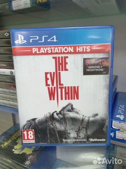 The Evil within диск ps4