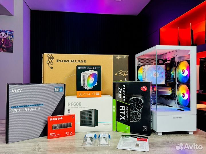 Сборка пк на i5 14400f RTX 4060 DDR5