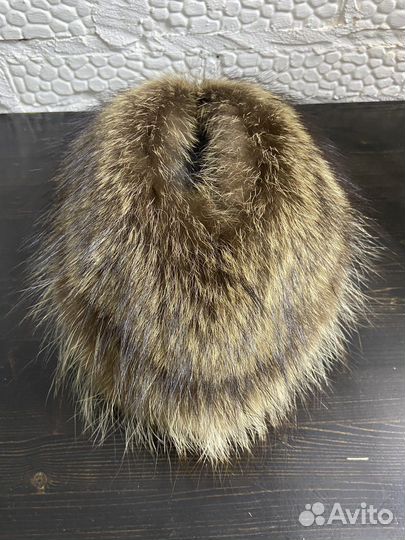 Шапка из енота