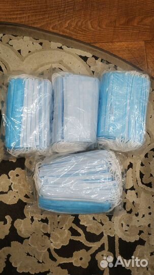 Маски медицинские 3-х слойные