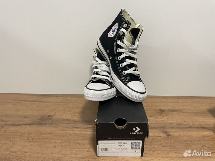 Кеды converse M9160 черные новые