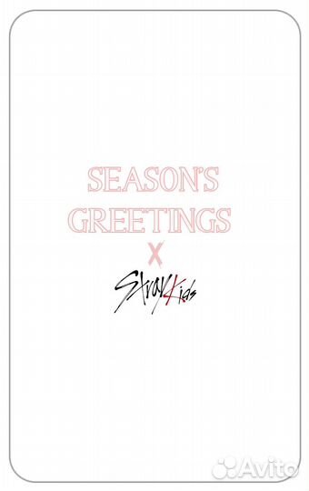 Набор карточек Stray Kids не оф