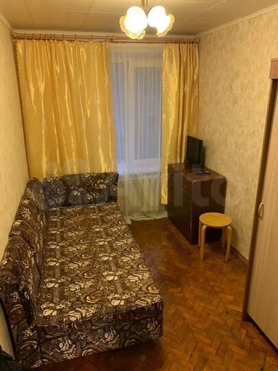 Комната 9 м² в 2-к., 5/5 эт.