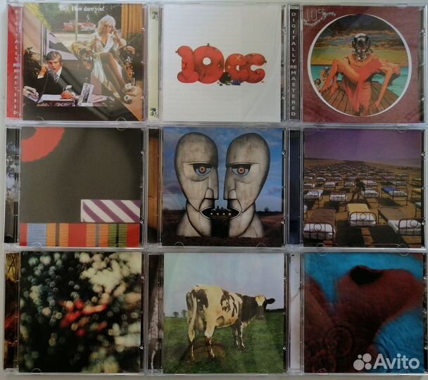 Pink Floyd, 10CC, CD, Сд диски