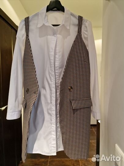 Платье 2в1 42р