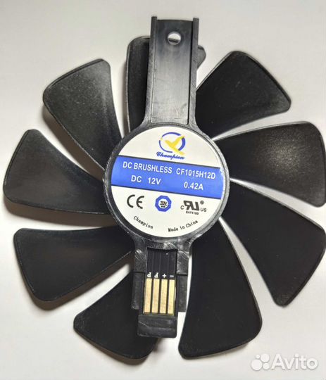 Вентилятор Sapphire RX 95мм, подшипник ремонтный