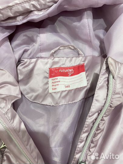 Ветровка для девочки futurino 140