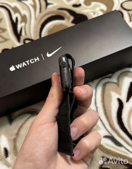 Часы apple watch 5 44 mm nike