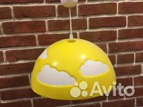 Люстра светильник икеа детская