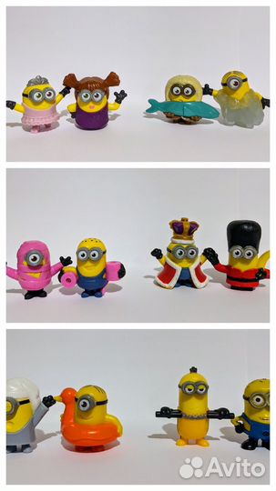 Игрушки Миньоны, Джерри, Пикми попс и Три кота