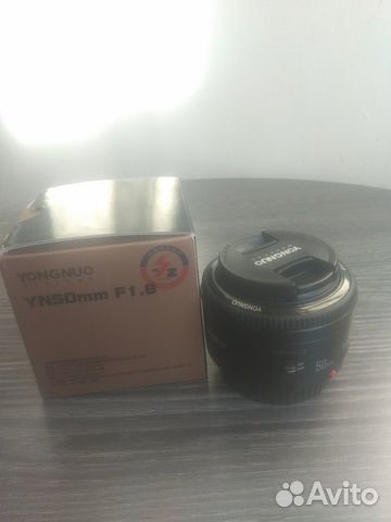 Объектив yongnuo 50mm 1.8