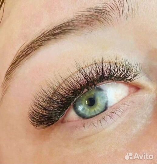 Наращивание ресниц на дому