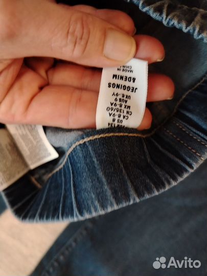 Джинсы hm 134 новые