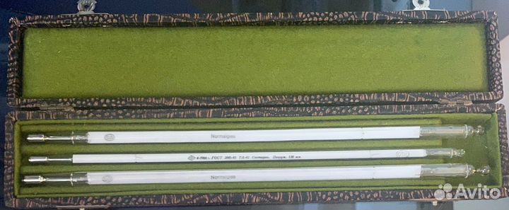 Термометры ртутные 3шт СССР