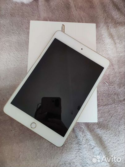 iPad mini 4 128gb gold