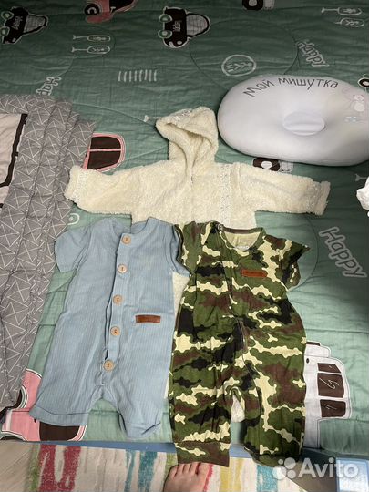 Вещи для новорожденных б/у