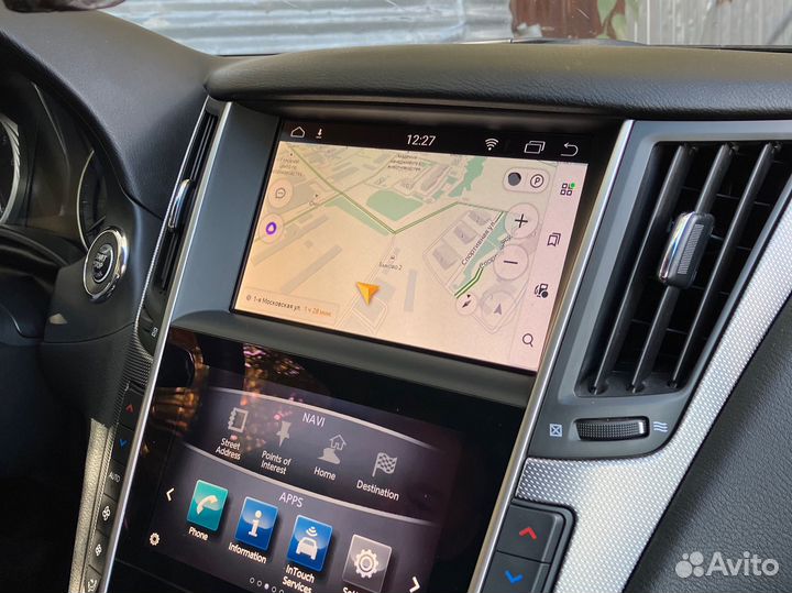 Навигационный блок Infiniti Q50 QX50 QX80 и др