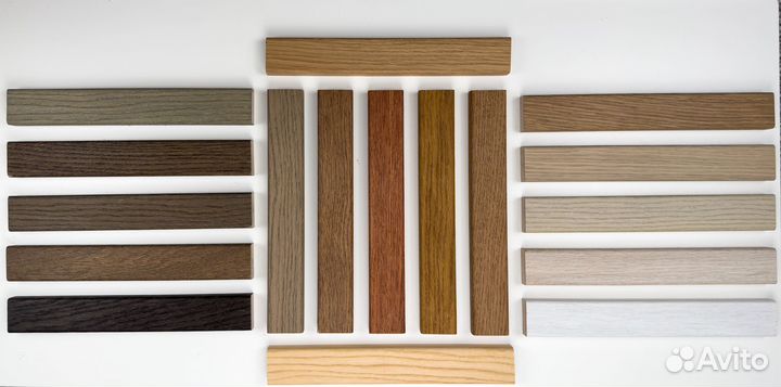 Изготовление декоративных реек из мдф в шпоне