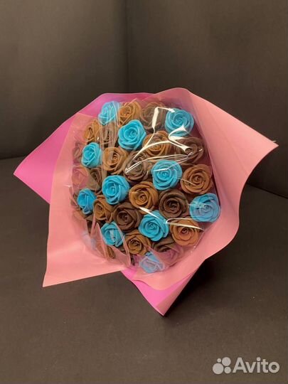 Букет - 37 Роз из Настоящего Шоколада