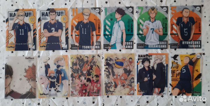 Японские карточки Волейбол