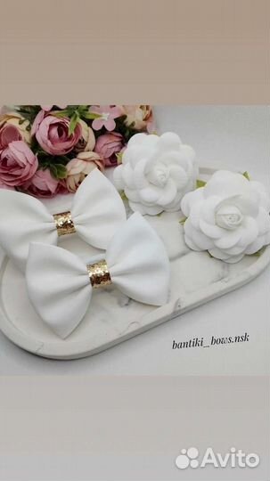 Резиночки для волос ручной работы