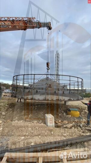 Вертикальные Резервуары для Воды рвс-1400/1200/100