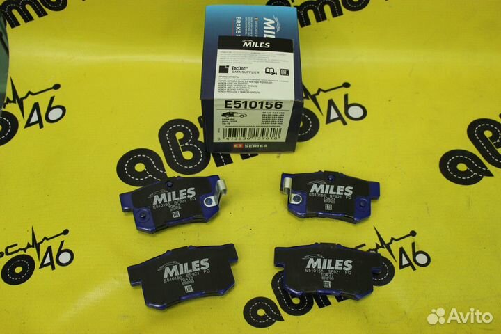 Колодки тормозные honda accord 90/civic/CR-V II/pr