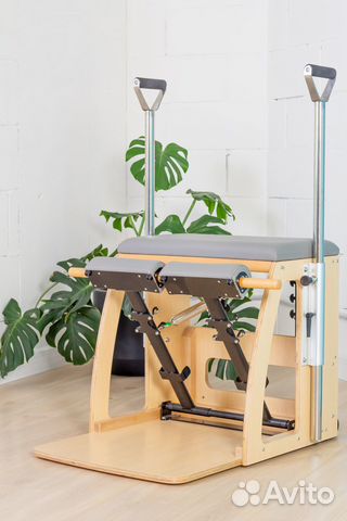 Стул для пилатес, цвет серый