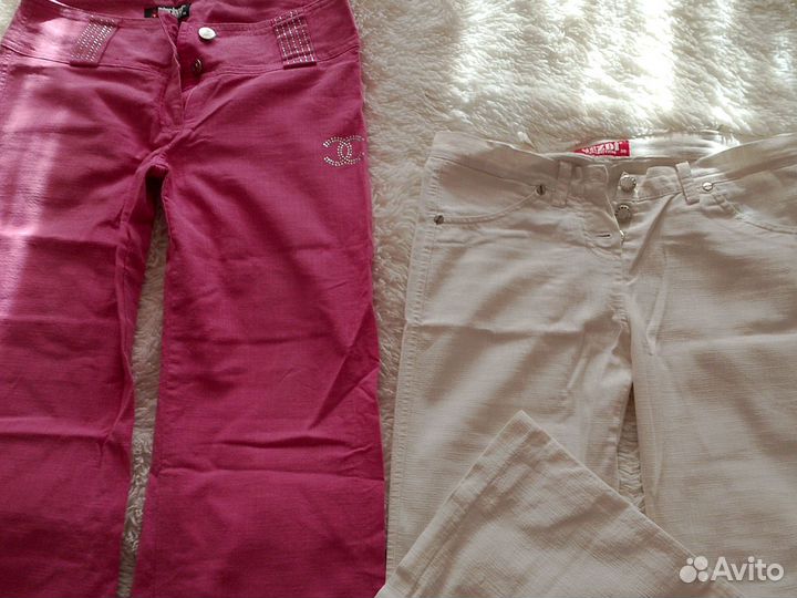 Брюки бу разм 42 и 44