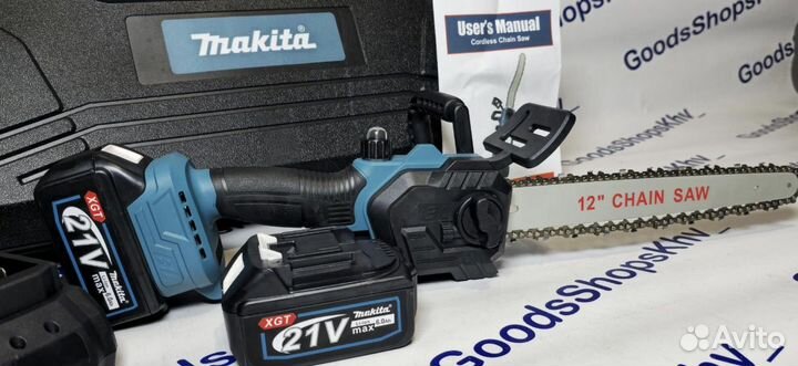 Цепная аккумуляторная пила Makita 12дюймов