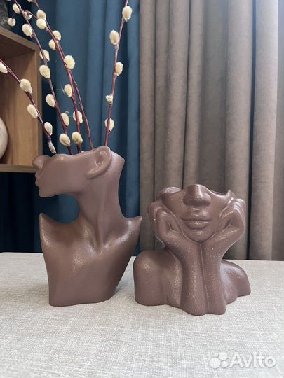 Кашпо для сухоцветов, ваза для сухоцветов