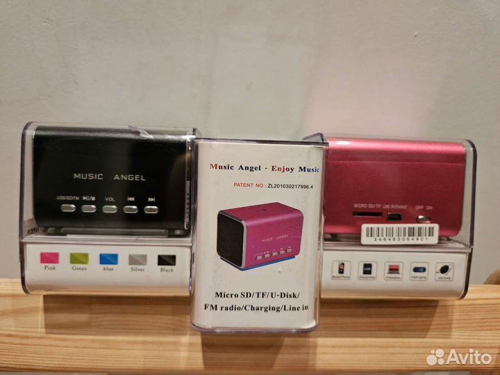 Портативная колонка micro SD карта