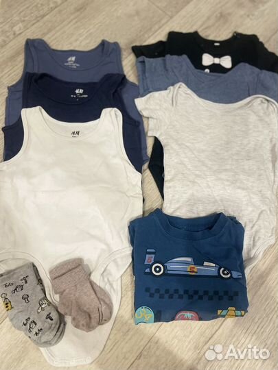 Детские вещи пакетом на мальчика 80 86