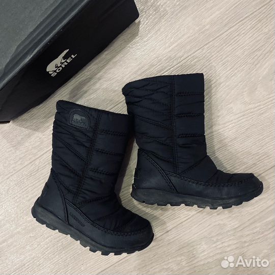 Sorel сапоги для мальчика 25