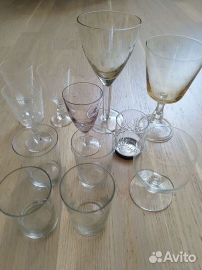 Рюмка на ножке СССР стекло