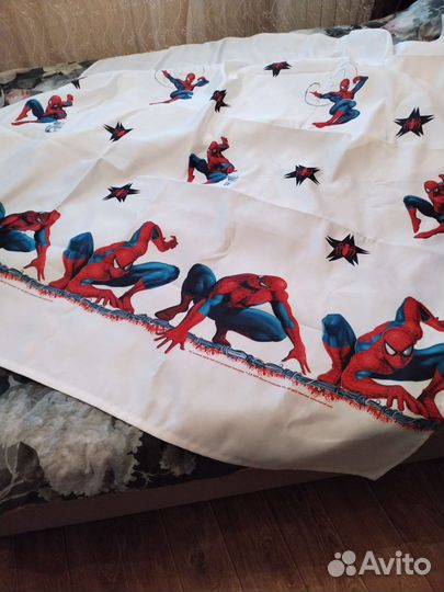 Шторы человек паук