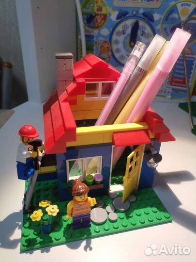 Lego подставка ручек с инструкцией