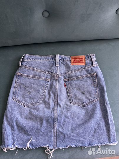 Джинсовая юбка levis 27