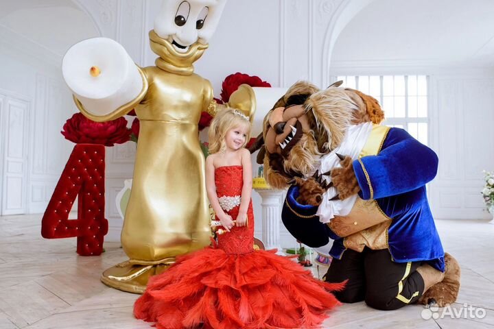 Детское платье жар птицы