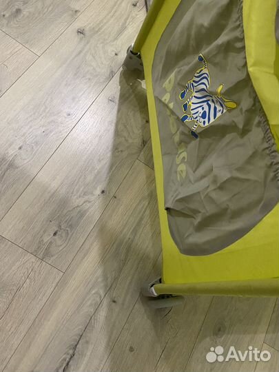 Складная детская кровать манеж