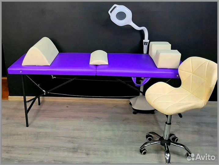 Кушетка косметолога стул мастера тележка