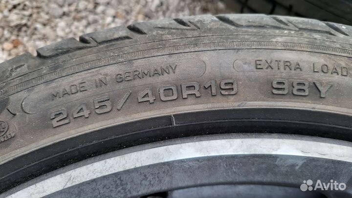 Комплект разношироких колес Mercedes 19