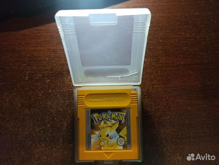 Картридж Game Boy Pokemon yellow